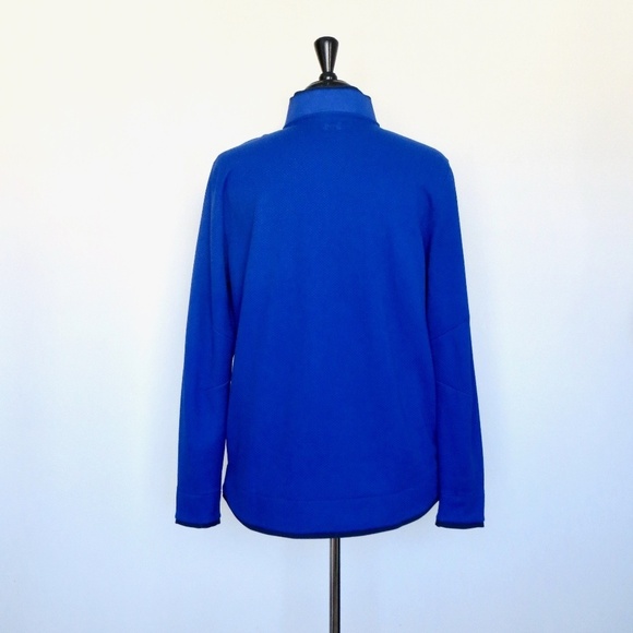 NEW! Under Armour Golf Loose Coldgear Storm Pullover Snap Button Blue SZ XL - Picture 6 of 11